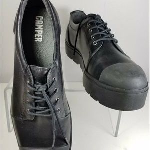 CAMPER shoes leather with rubber detailing size 40 (9) women
